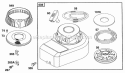 Blower Hsg Rewind Diagram and Parts List for 096902-0106-99  Briggs and Stratton Engine
